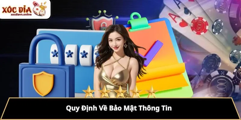 Quy Định Về Bảo Mật Thông Tin Quy Định Về Bảo Mật Thông Tin